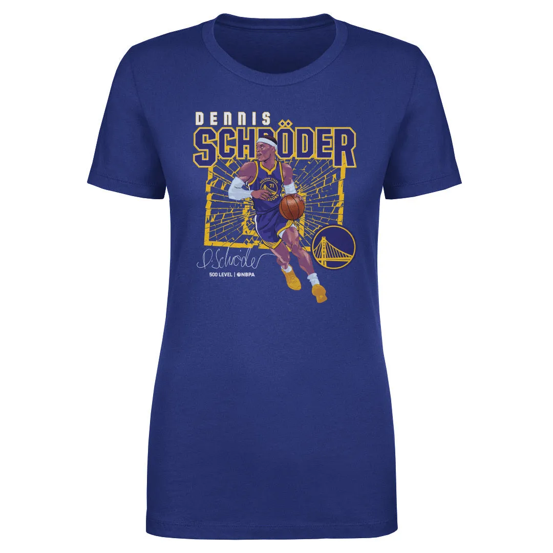 Dennis Schroder Golden State Warriors Shattered WHT sold by 500 Level product image thumbnail 3