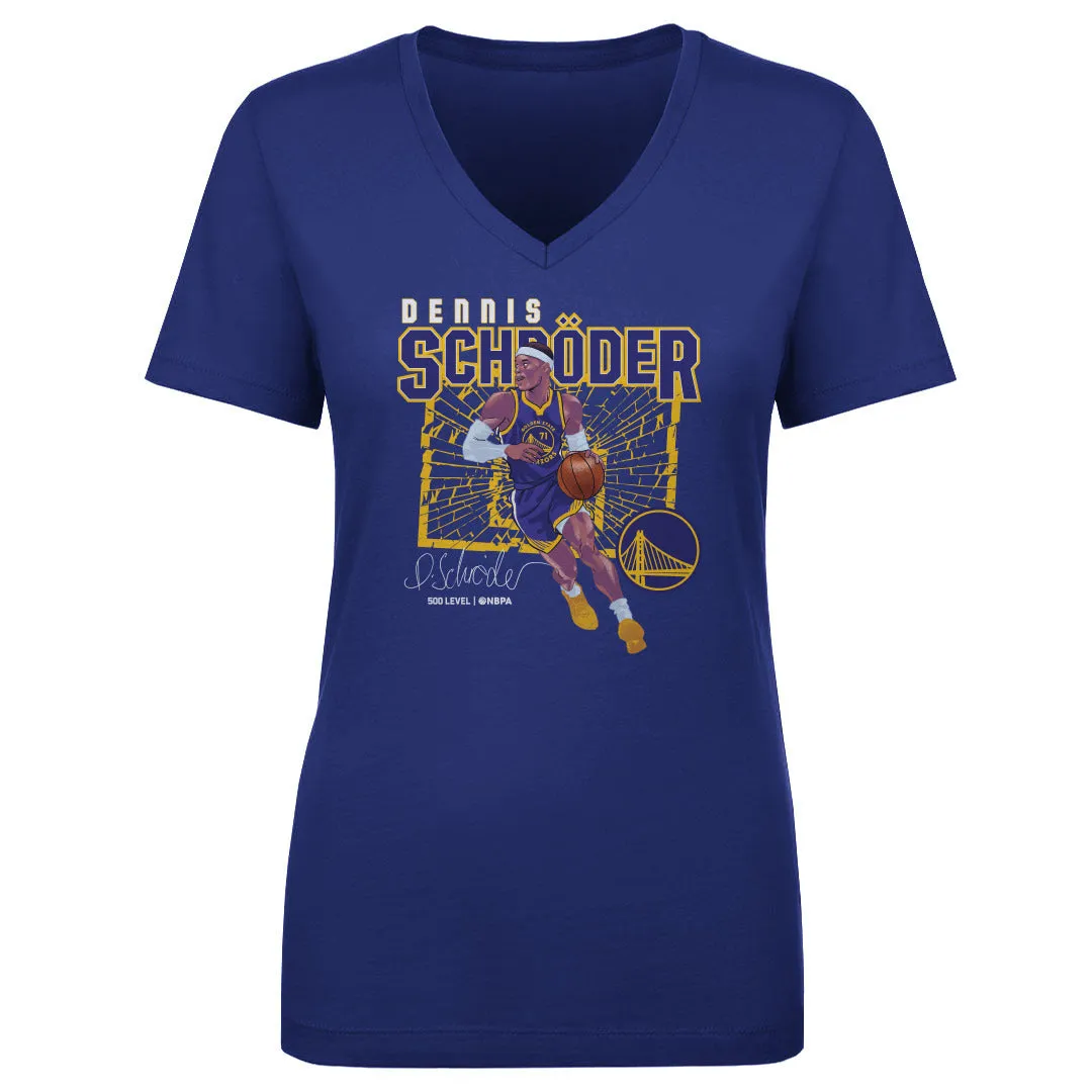 Dennis Schroder Golden State Warriors Shattered WHT sold by 500 Level product image thumbnail 3