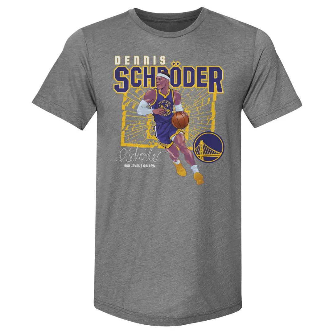 Dennis Schroder Golden State Warriors Shattered WHT sold by 500 Level
