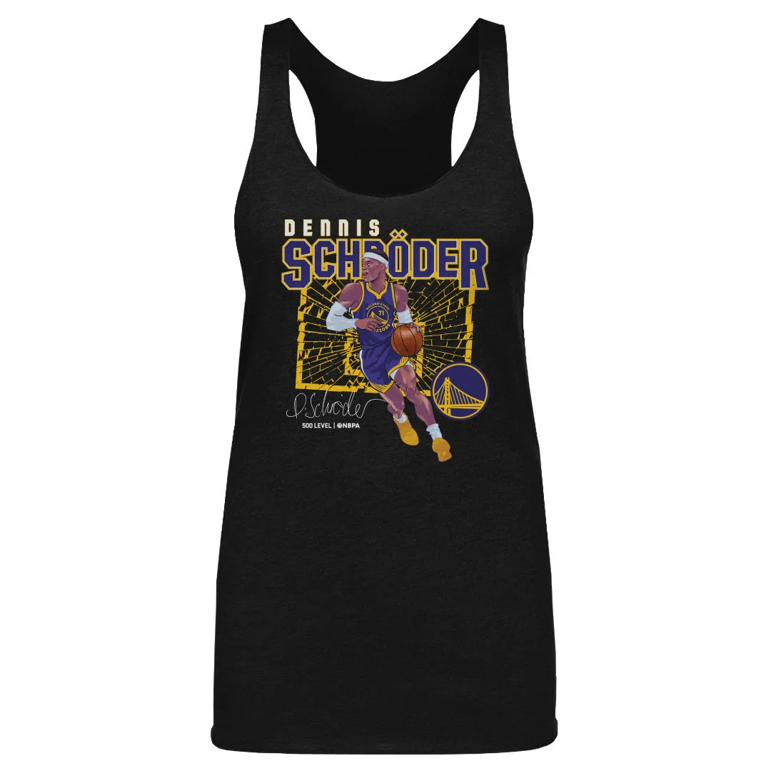 Dennis Schroder Golden State Warriors Shattered WHT sold by 500 Level product image thumbnail 3