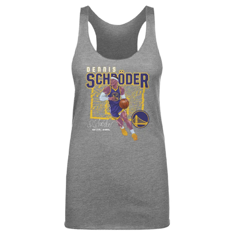 Dennis Schroder Golden State Warriors Shattered WHT sold by 500 Level