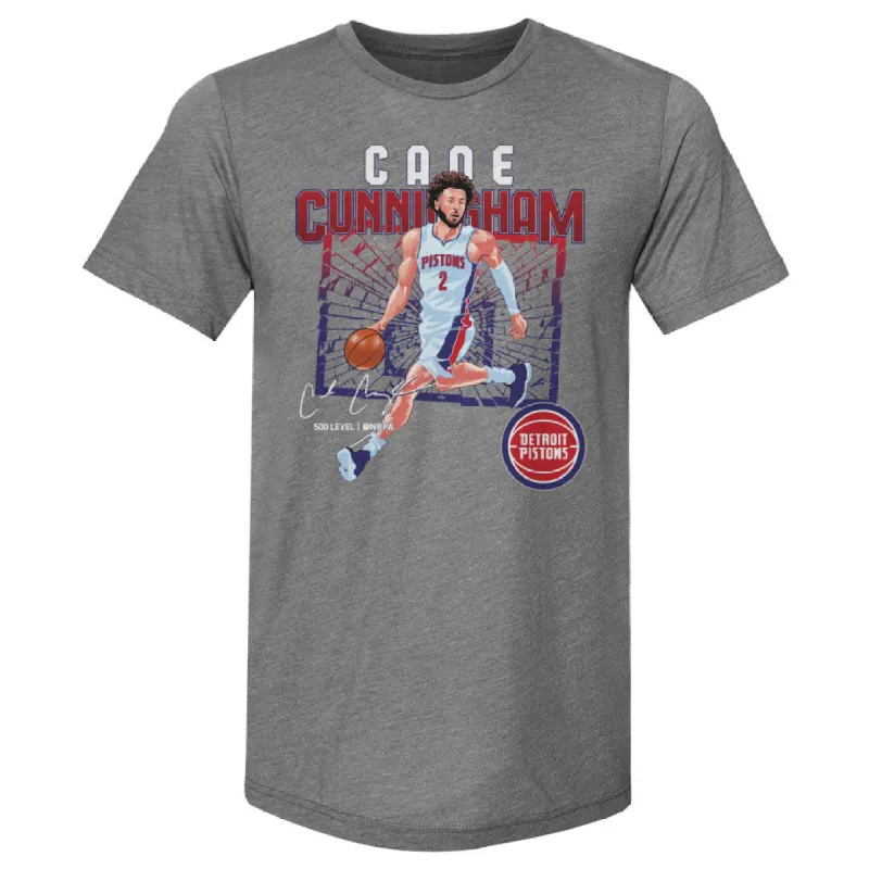 Cade Cunningham Detroit Pistons Shattered WHT sold by 500 Level