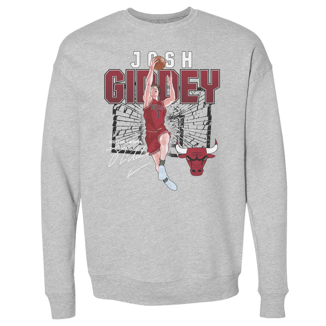 Josh Giddey Chicago Bulls Shattered WHT sold by 500 Level