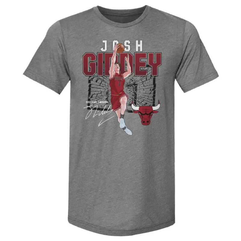 Josh Giddey Chicago Bulls Shattered WHT sold by 500 Level