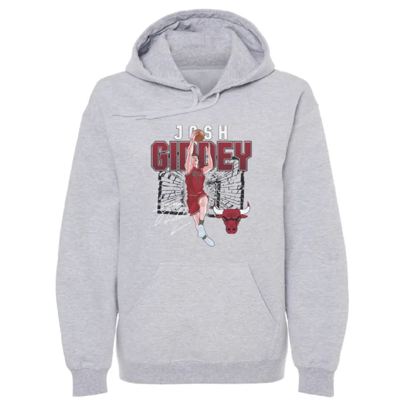 Josh Giddey Chicago Bulls Shattered WHT made by 500 Level
