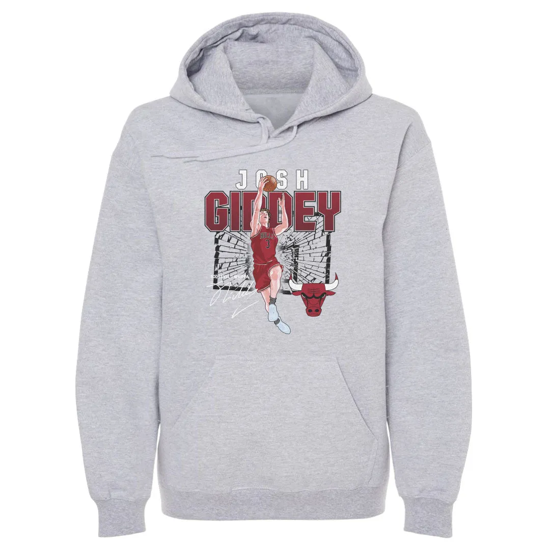 Josh Giddey Chicago Bulls Shattered WHT sold by 500 Level