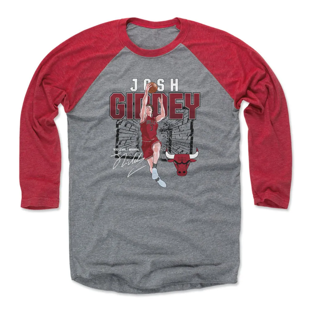Josh Giddey Chicago Bulls Shattered WHT sold by 500 Level