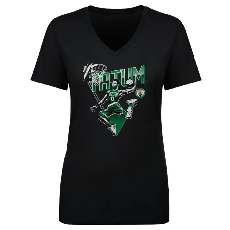 Jayson Tatum Boston Celtics Triangle WHT sold by 500 Level