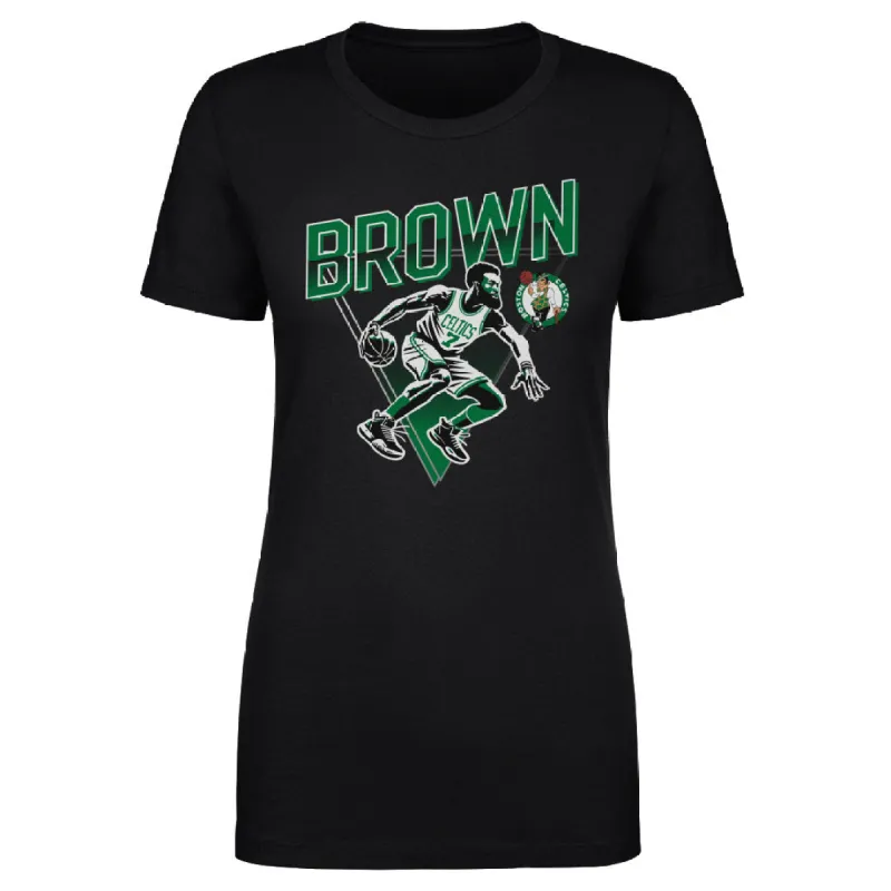 Jaylen Brown Boston Celtics Triangle WHT sold by 500 Level