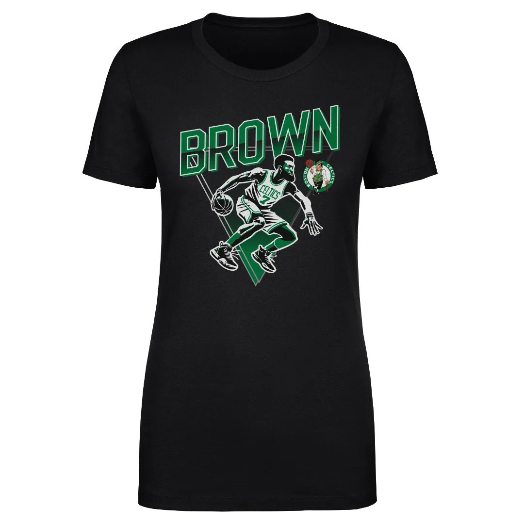 Jaylen Brown Boston Celtics Triangle WHT sold by 500 Level