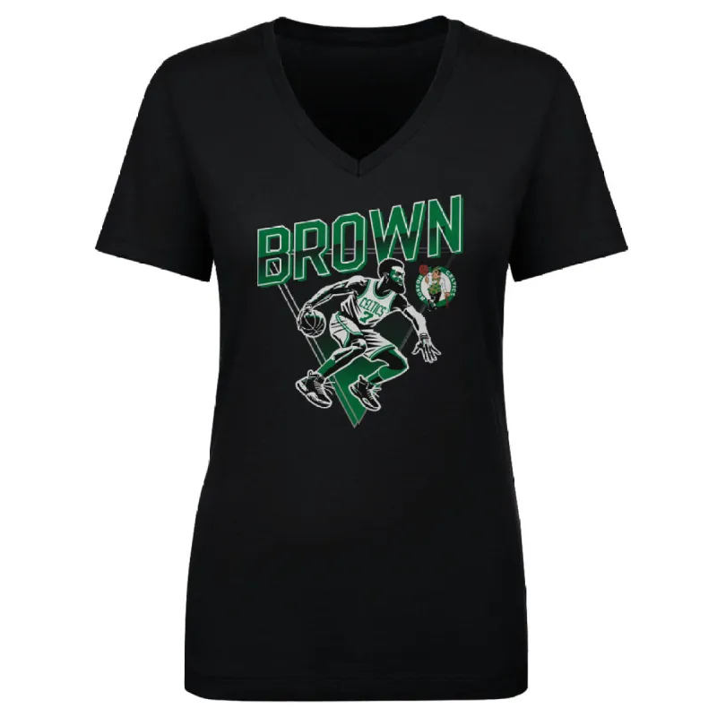 Jaylen Brown Boston Celtics Triangle WHT sold by 500 Level