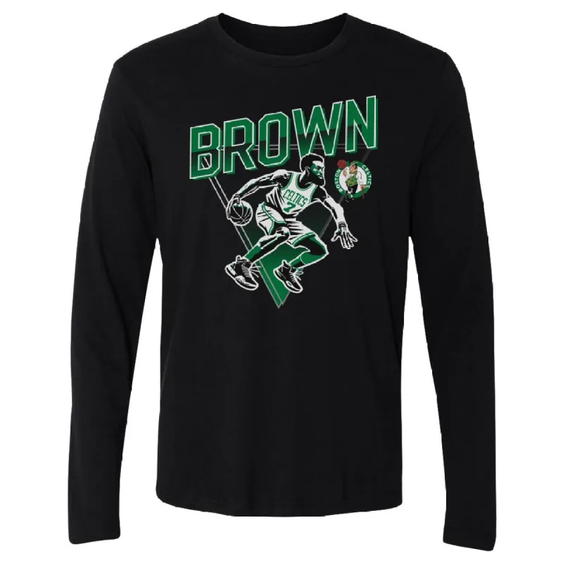 Jaylen Brown Boston Celtics Triangle WHT sold by 500 Level