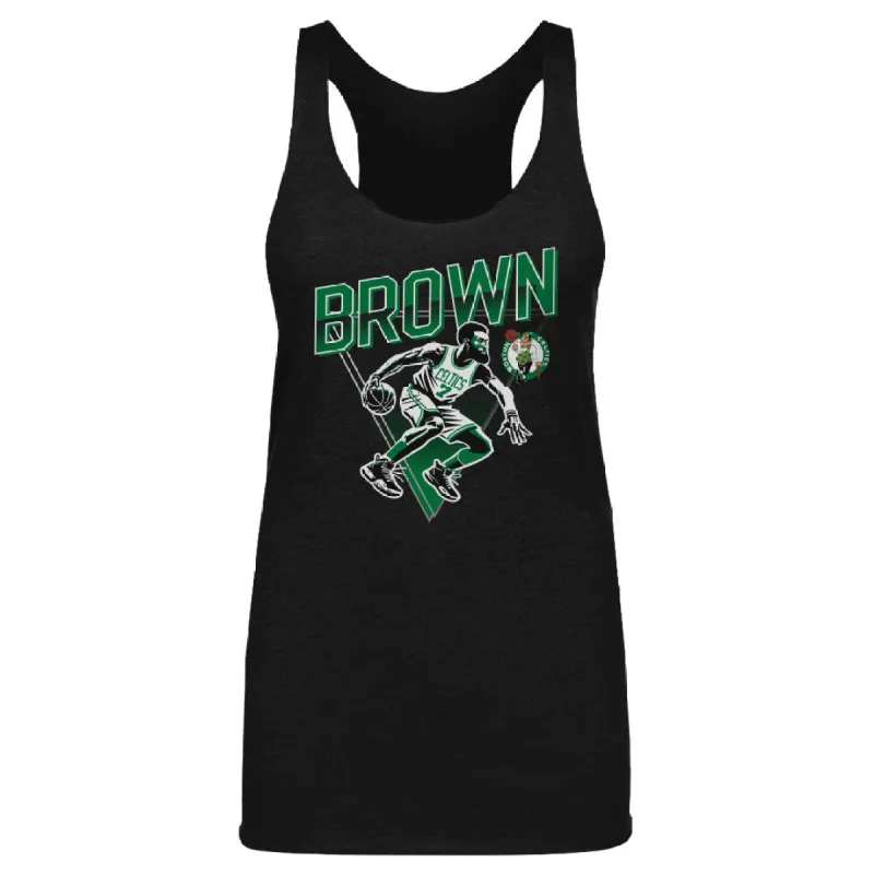 Jaylen Brown Boston Celtics Triangle WHT sold by 500 Level