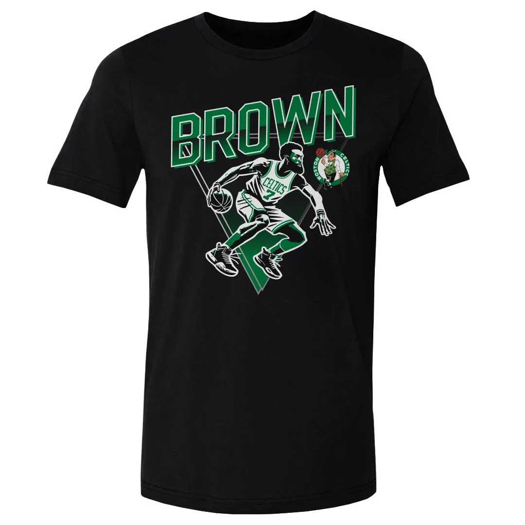 Jaylen Brown Boston Celtics Triangle WHT sold by 500 Level