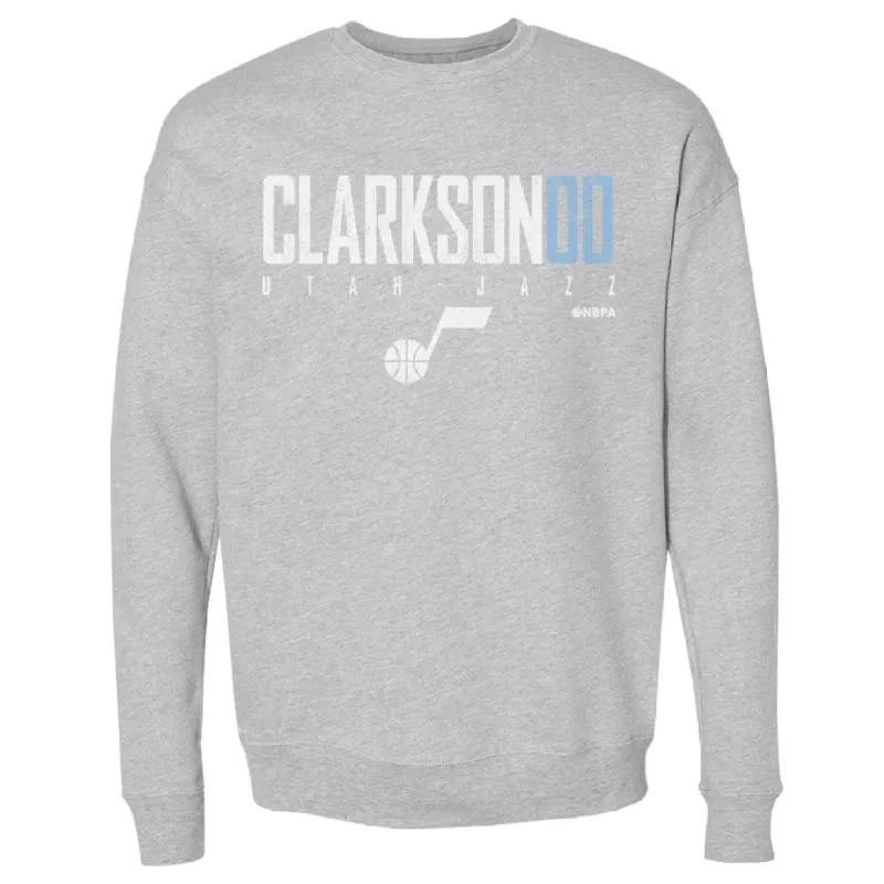 Jordan Clarkson Utah Jazz Elite WHT made by 500 Level