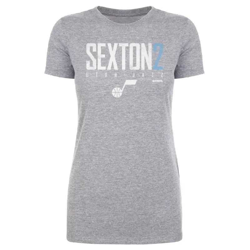 Collin Sexton Utah Jazz Elite WHT sold by 500 Level