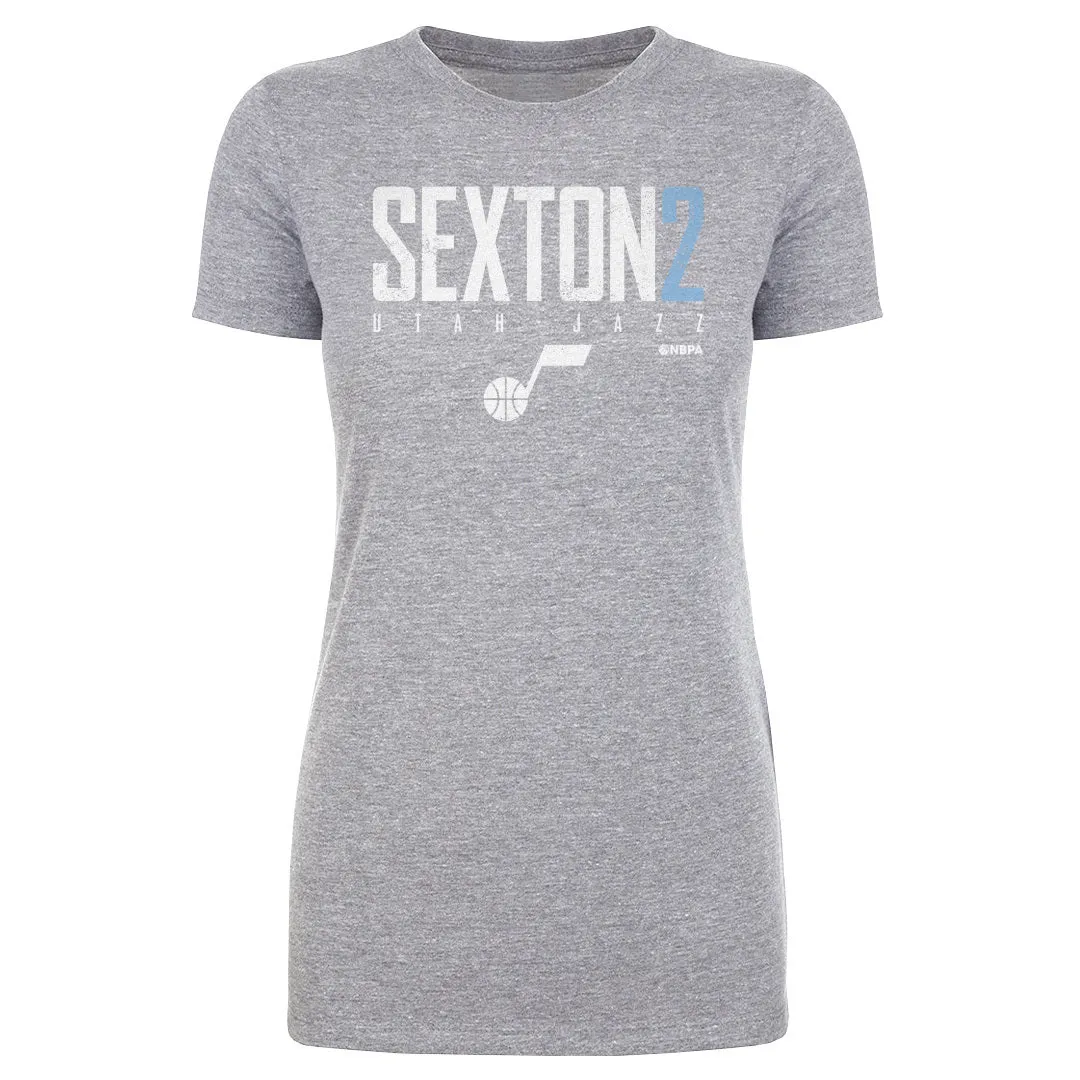 Collin Sexton Utah Jazz Elite WHT sold by 500 Level