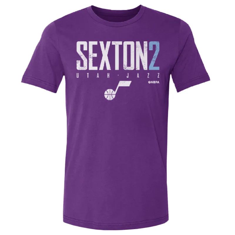 Collin Sexton Utah Jazz Elite WHT sold by 500 Level