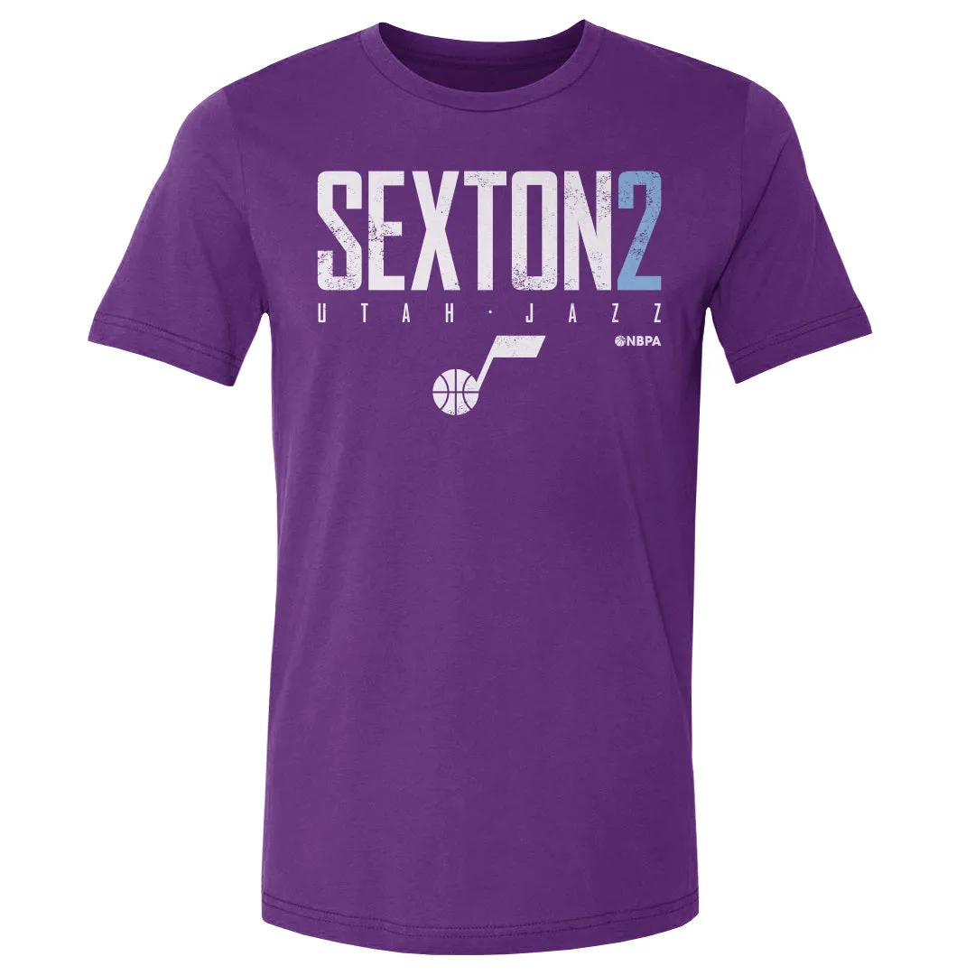 Collin Sexton Utah Jazz Elite WHT sold by 500 Level