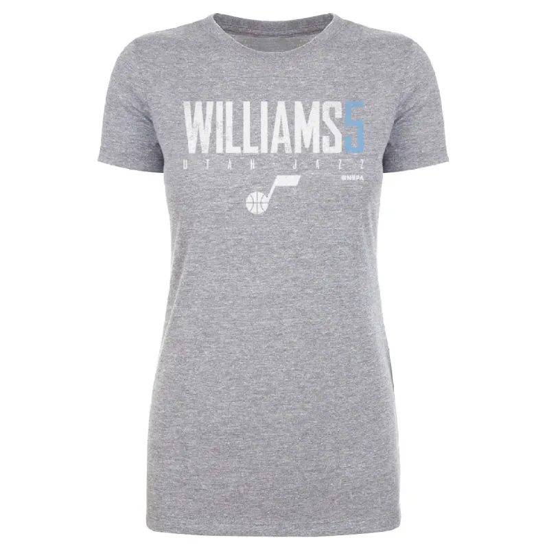 Cody Williams Utah Jazz Elite WHT sold by 500 Level