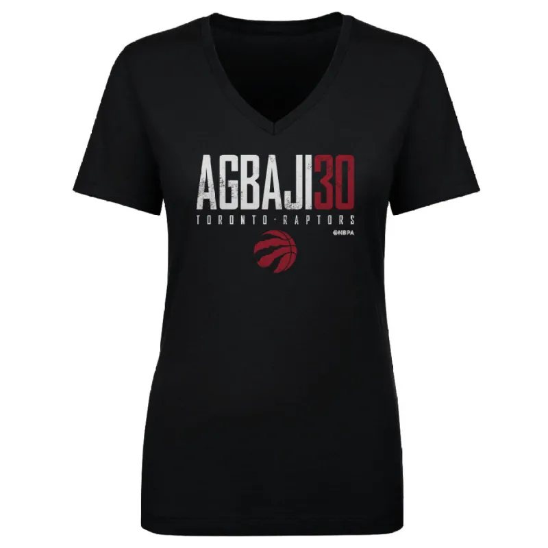 Ochai Agbaji Toronto Raptors Elite WHT sold by 500 Level