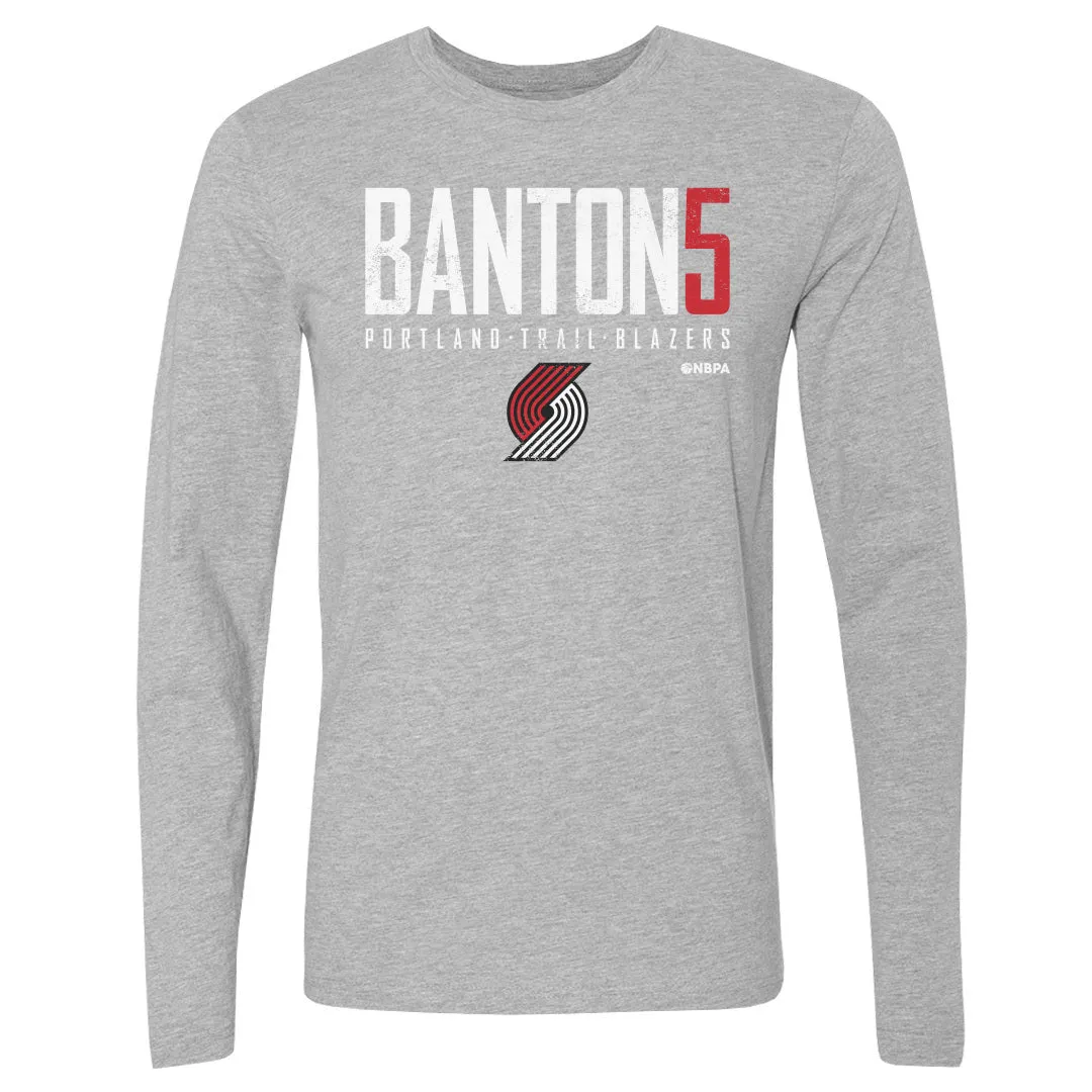Dalano Banton Portland Trail Blazers Elite WHT sold by 500 Level