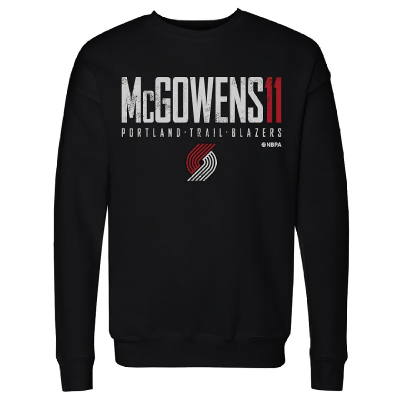Bryce McGowens Portland Trail Blazers Elite WHT sold by 500 Level