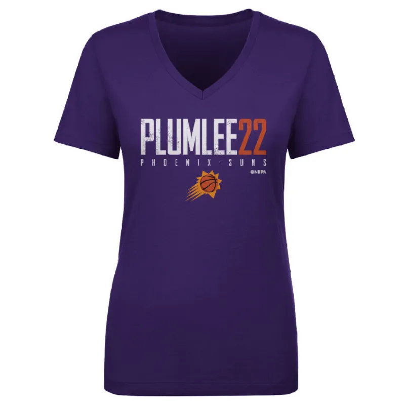 Mason Plumlee Phoenix Suns Elite WHT sold by 500 Level