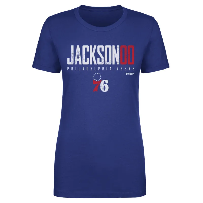 Reggie Jackson Philadelphia 76ers Elite WHT sold by 500 Level