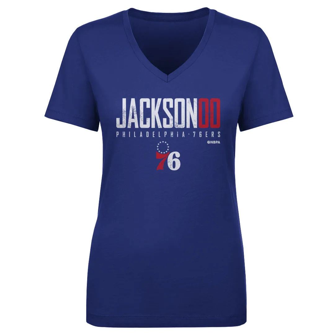 Reggie Jackson Philadelphia 76ers Elite WHT sold by 500 Level product image thumbnail 3