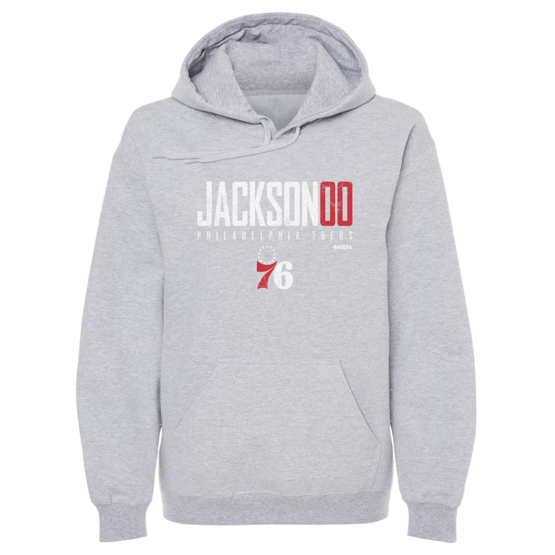 Reggie Jackson Philadelphia 76ers Elite WHT sold by 500 Level product image thumbnail 2