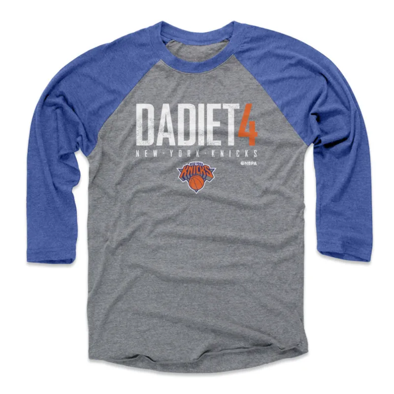 Pacome Dadiet New York Knicks Elite WHT sold by 500 Level