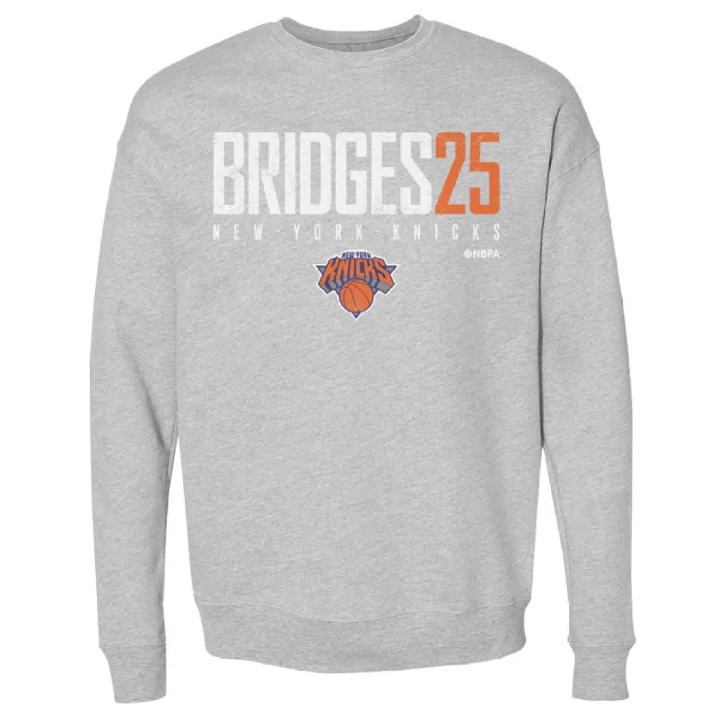 Mikal Bridges New York Knicks Elite WHT sold by 500 Level