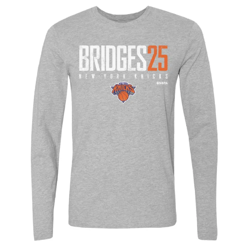Mikal Bridges New York Knicks Elite WHT sold by 500 Level