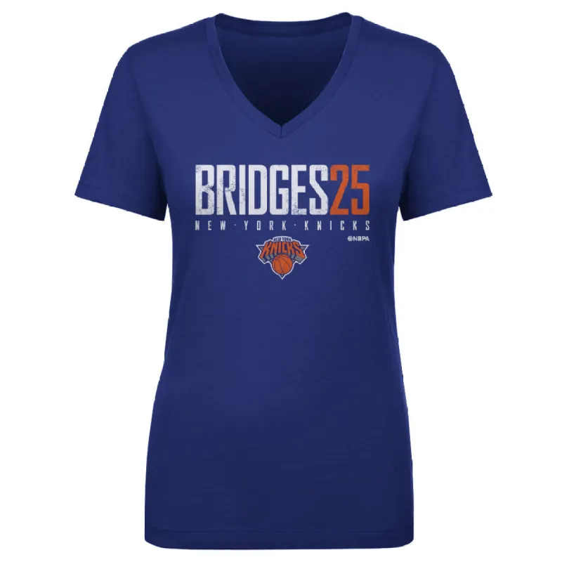 Mikal Bridges New York Knicks Elite WHT sold by 500 Level