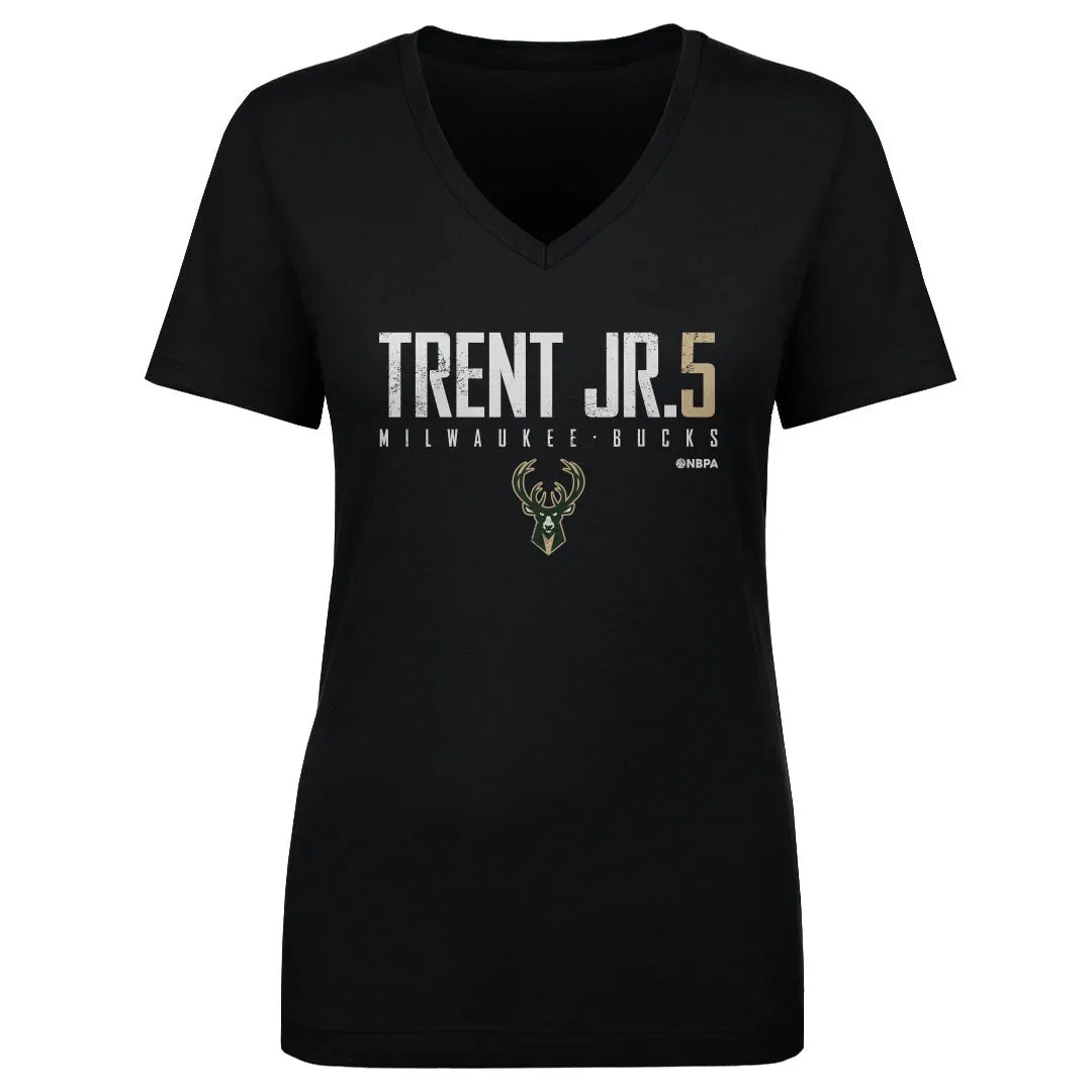 Gary Trent Jr. Milwaukee Bucks Elite WHT sold by 500 Level
