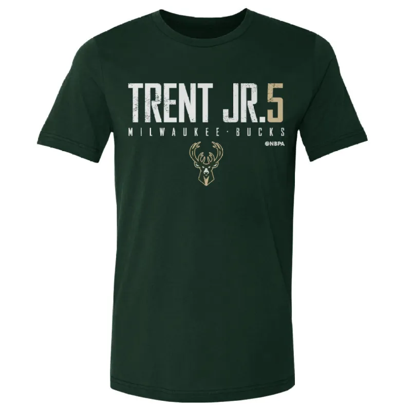 Gary Trent Jr. Milwaukee Bucks Elite WHT sold by 500 Level