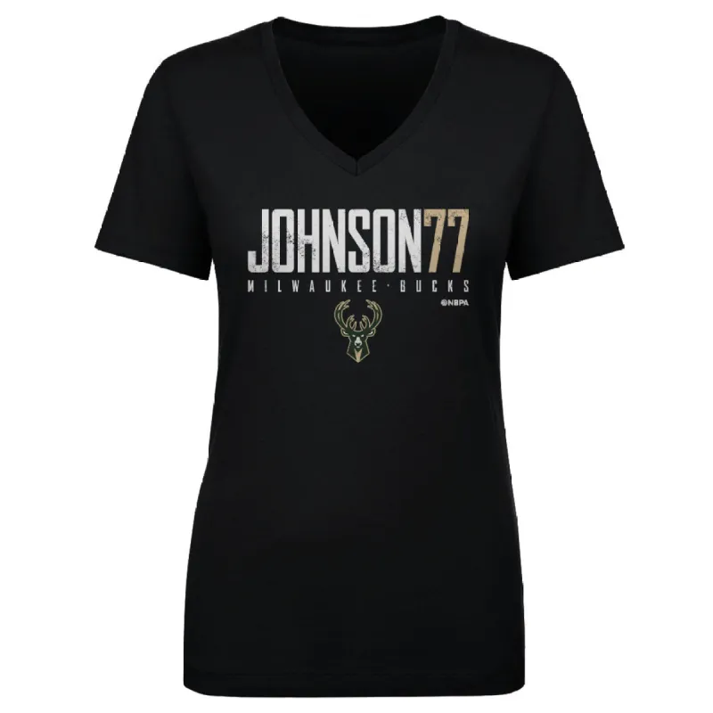 AJ Johnson Milwaukee Bucks Elite WHT sold by 500 Level