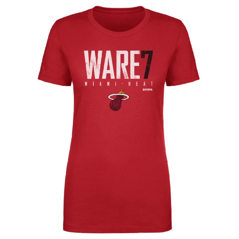Kel'el Ware Miami Heat Elite WHT sold by 500 Level