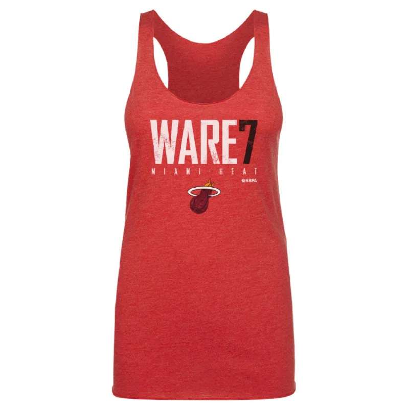 Kel'el Ware Miami Heat Elite WHT sold by 500 Level