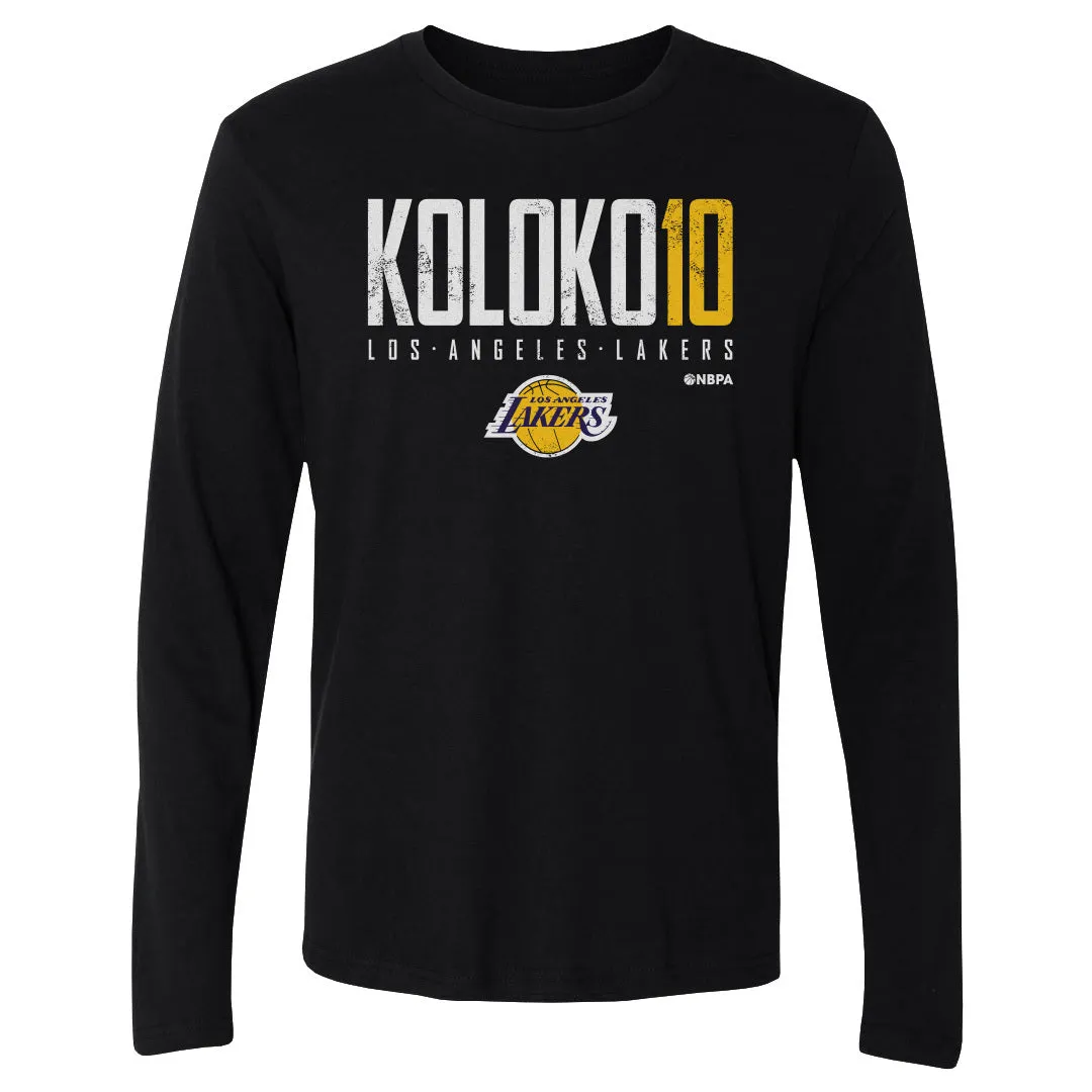 Christian Koloko Los Angeles Lakers Elite WHT sold by 500 Level
