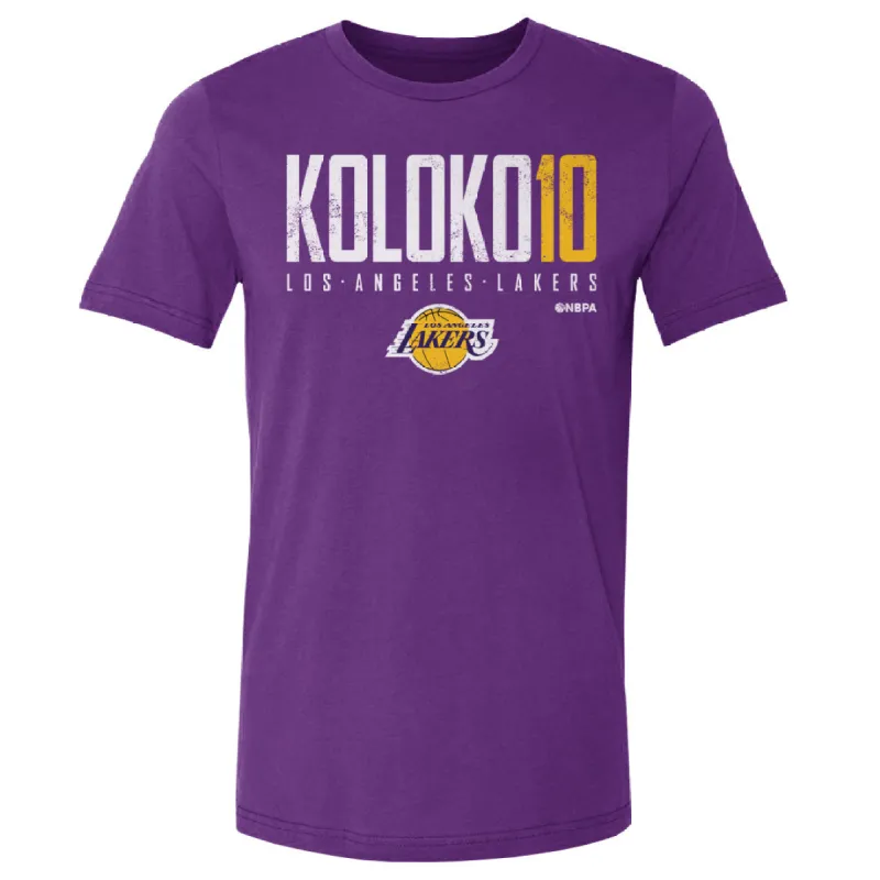 Christian Koloko Los Angeles Lakers Elite WHT sold by 500 Level