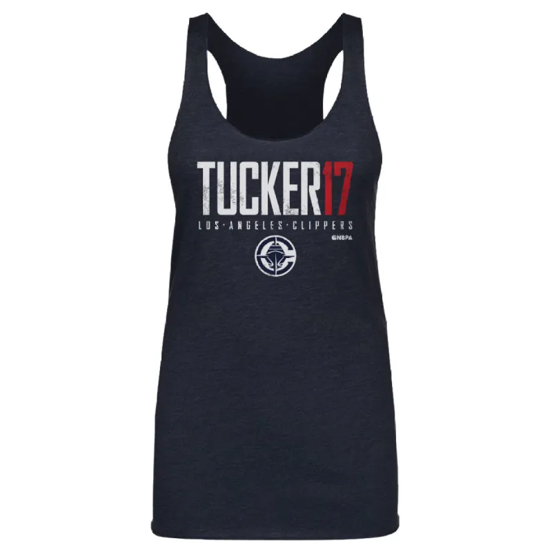 P.J. Tucker Los Angeles Clippers Elite WHT sold by 500 Level