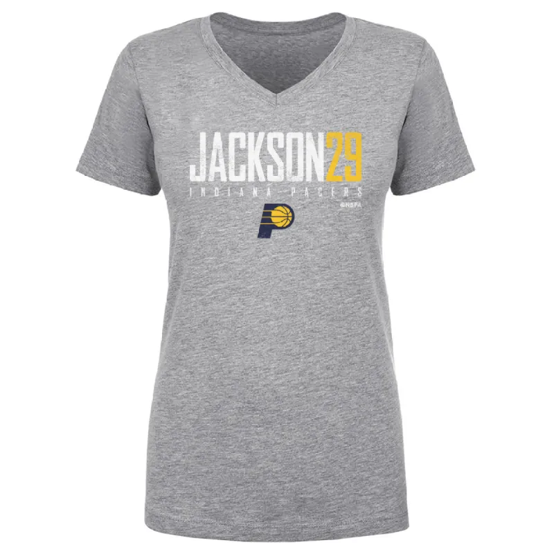 Quenton Jackson Indiana Pacers Elite WHT sold by 500 Level