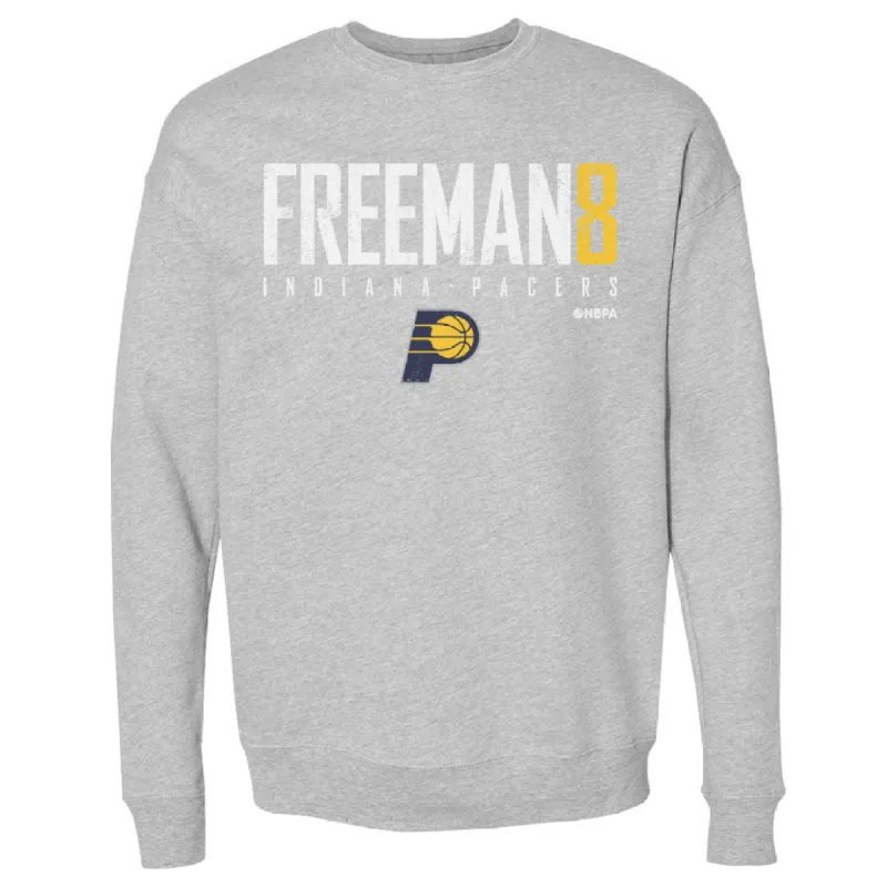 Enrique Freeman Indiana Pacers Elite WHT made by 500 Level