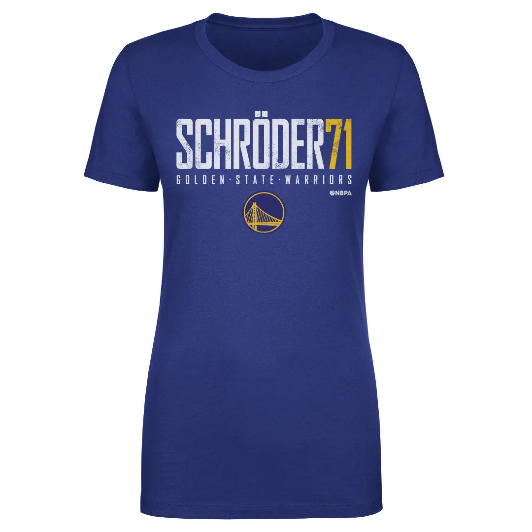 Dennis Schroder Golden State Warriors Elite WHT sold by 500 Level