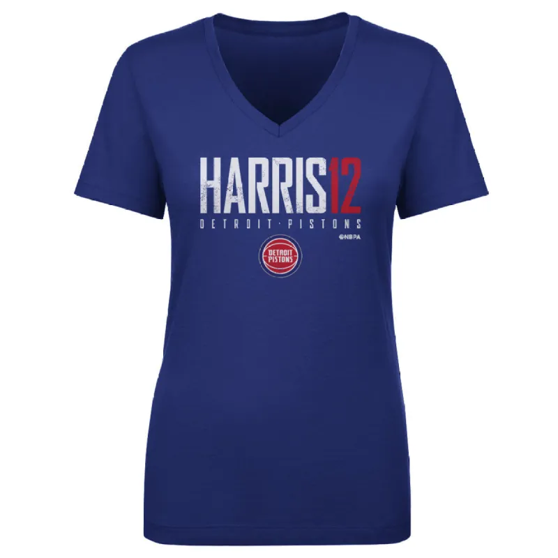 Tobias Harris Detroit Pistons Elite WHT sold by 500 Level