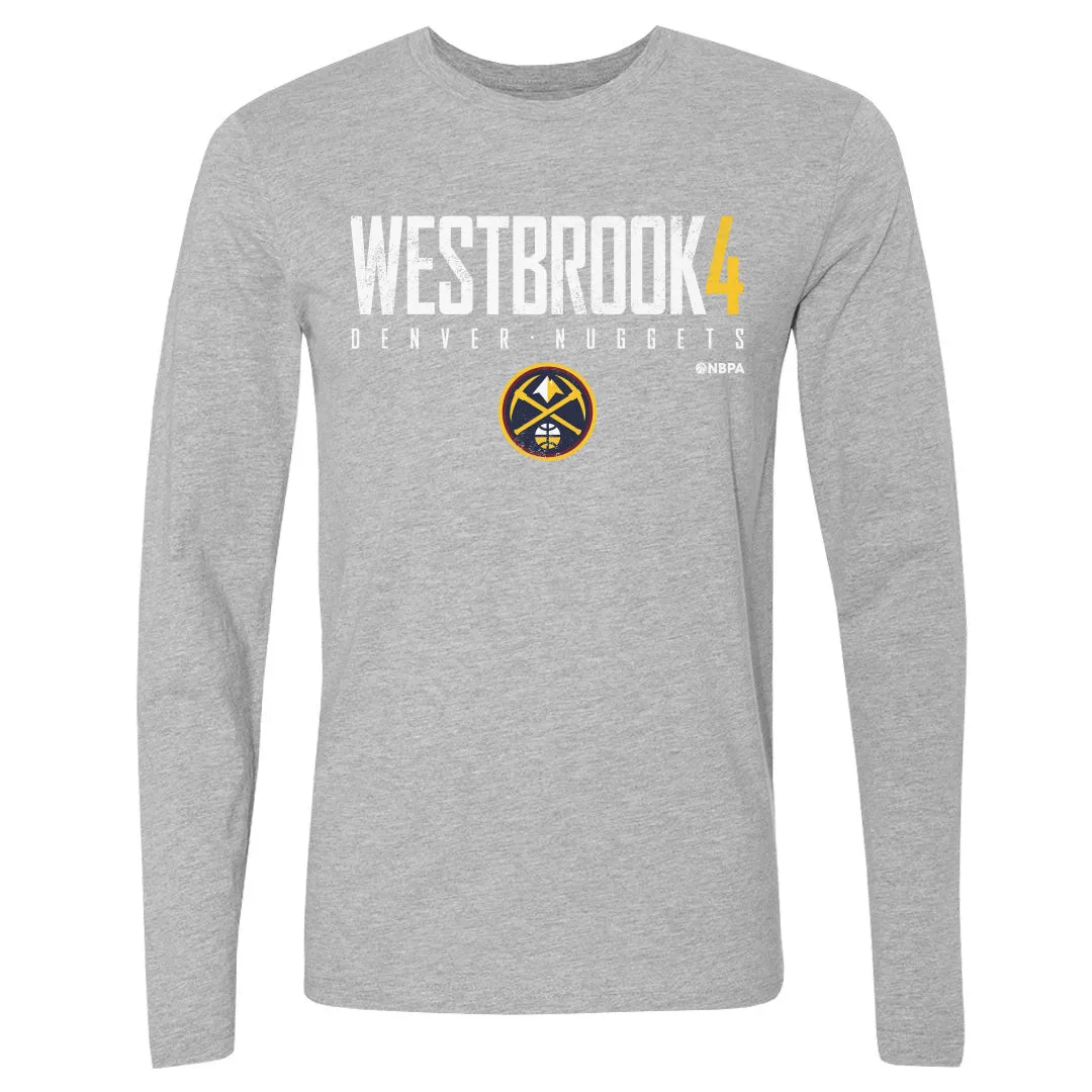 Russell Westbrook Denver Nuggets Elite WHT sold by 500 Level product image thumbnail 2