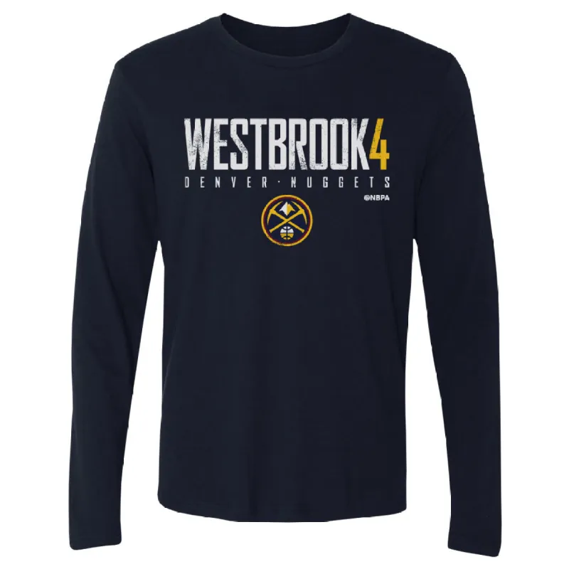 Russell Westbrook Denver Nuggets Elite WHT sold by 500 Level