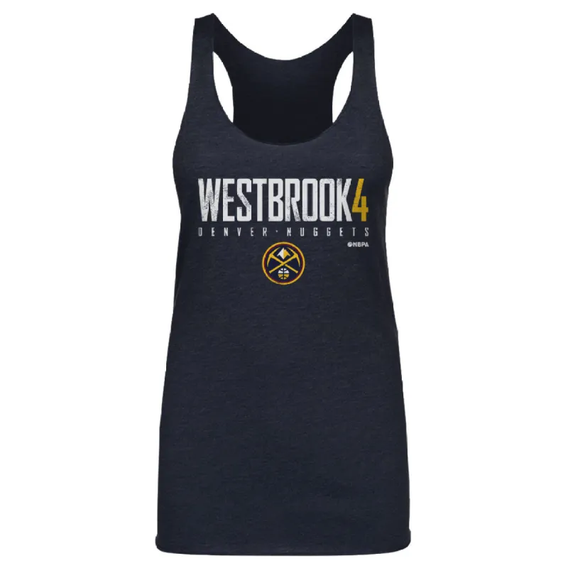 Russell Westbrook Denver Nuggets Elite WHT sold by 500 Level